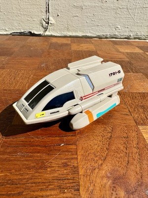 1994 Playmates Star Trek TNG Mini Shuttlecraft Goddard NCC-1701-D mit Geordi