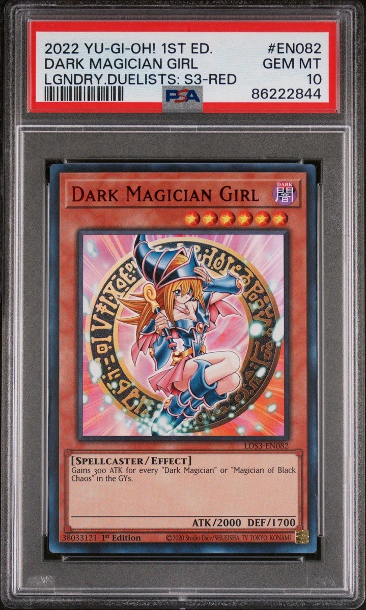 Dark Magician Girl Yu-Gi-Oh! TCG Professional Sports Authenticator