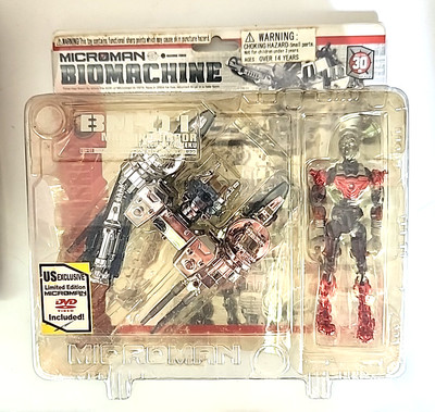Microman BioMachine BM-01 Machine Mirror Takara Xeku Japan NOS 2005