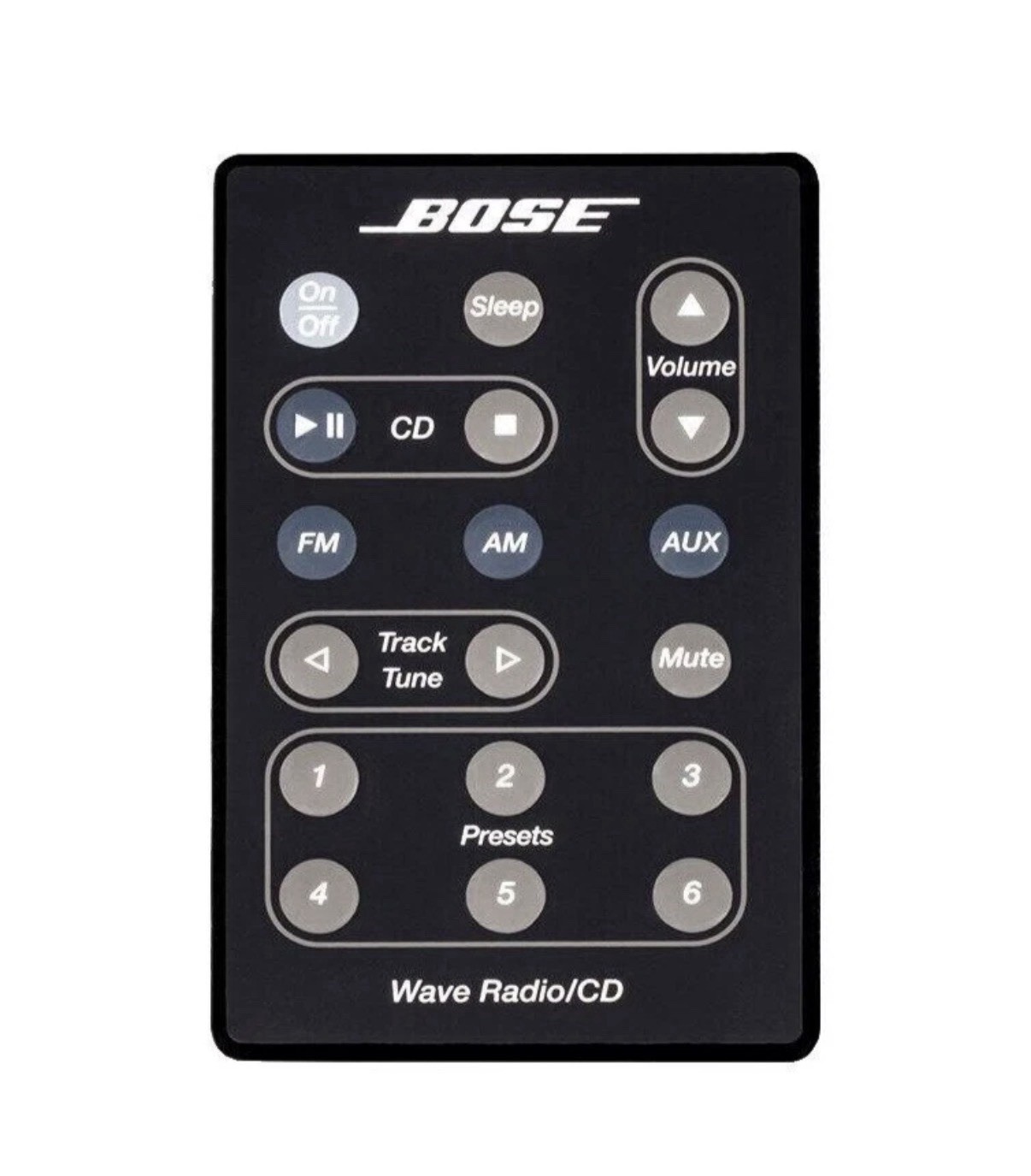 Bose Wave Radio/CD Radio CD Remote Control Black AWRC-1W AWRC-1G AWRC-1P AWRC1P