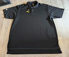Adidas Golf Climalite Black Polo Shirt Mens XL New