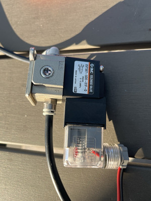 32x SMC Magnetventil EV307-5DD1-01F-Q DC24V Pneumatik