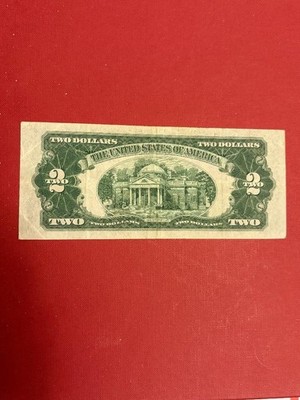 1928 D $2 Red Seal USN lot of 6 G-VF, the VF note has low s/n