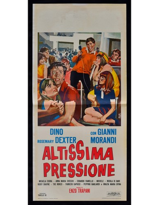 #ad High Pressure Poster Gianni Morandi Dino Lucio Dalla The Rokes Ricky Sh $88.20