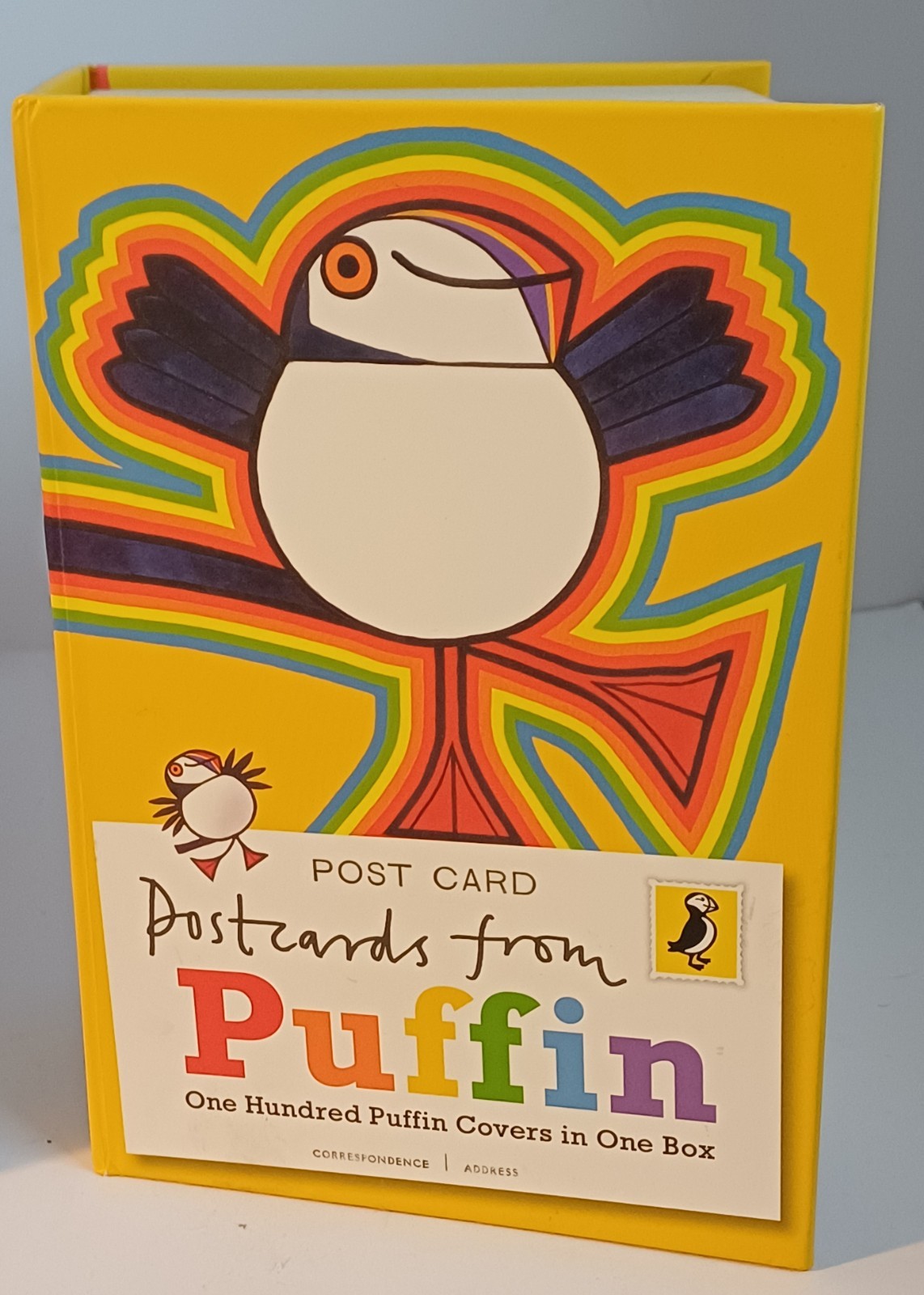 70 Postcards from Puffin. Book Covers in One Box by Puffin Incomplete Set VGC