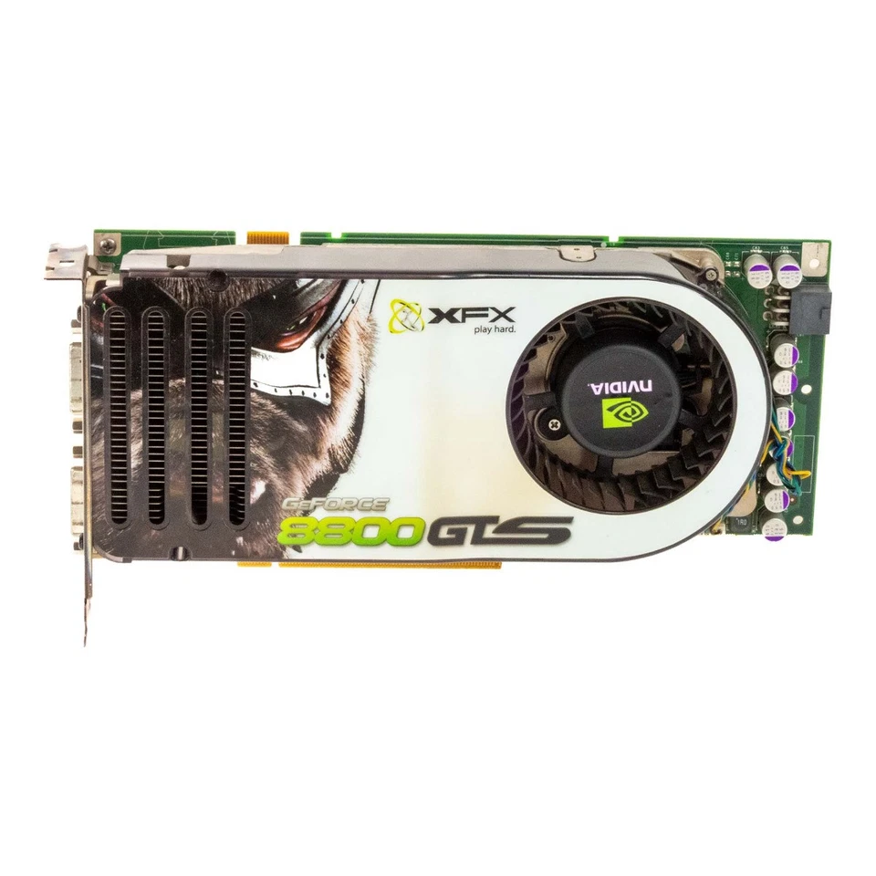 Graphics Card XFX GeForce 8800 GTS 640MB PV-T80G-THD9 V1.5 PCIe X16 - Image 3 of 3