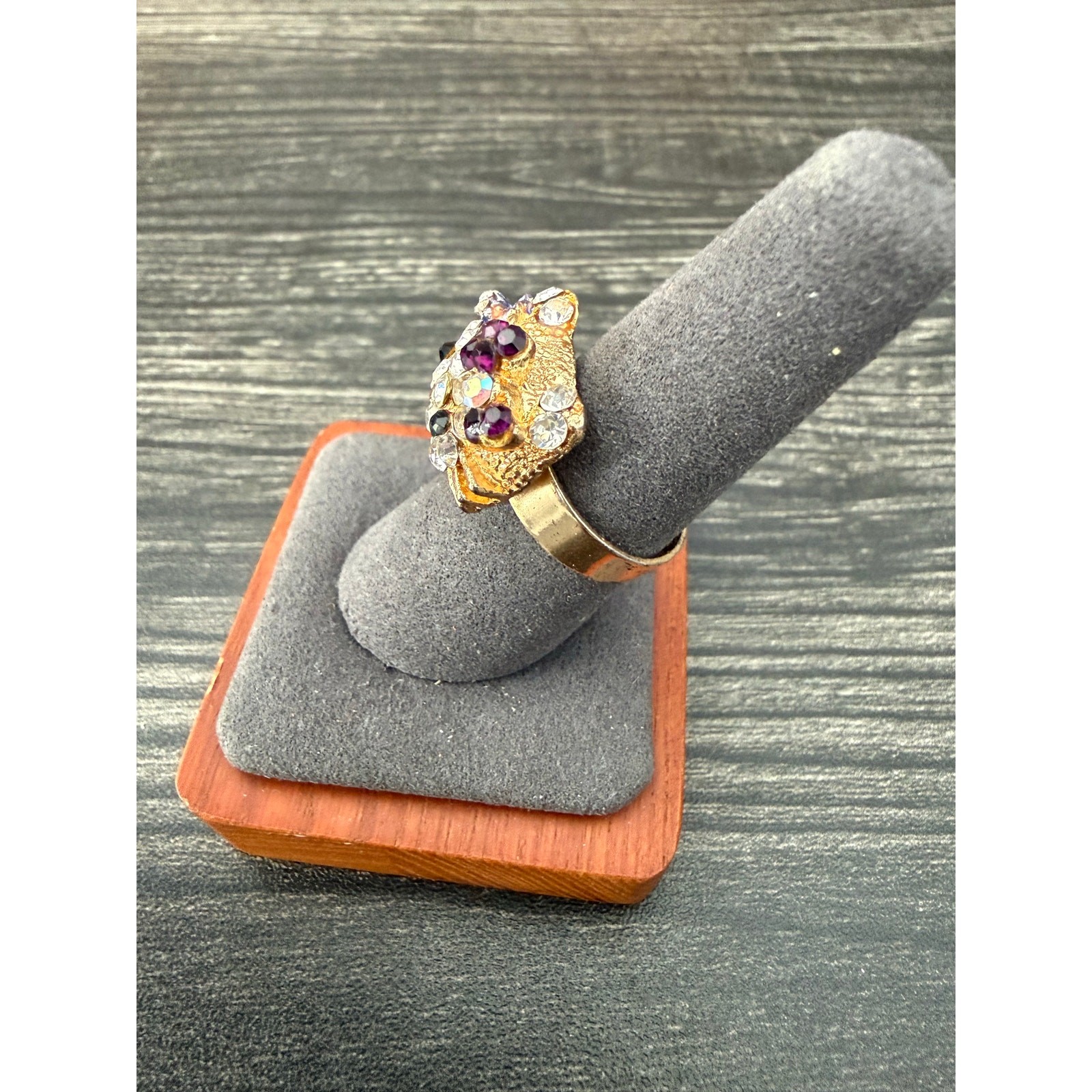 Hello Kitty Rhinestone Adjustable Ring - image 6