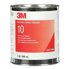 3M 10 Contact Cement, 10 Series, Yellow, 1 Qt, Can