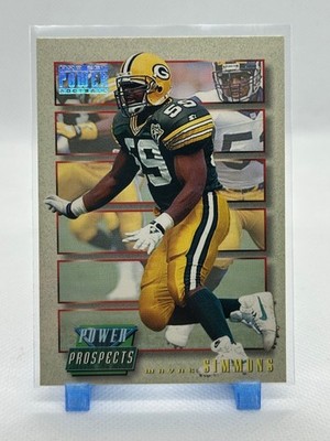 Wayne Simmons 1993 Pro Set Power - Power Prospects #PP29 - Green Bay Packers