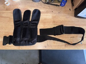 Nylon Black Drop Leg 3 Magazine Holder AMBIDEXTROUS