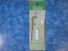 CHIAOGOO CIRCULAR PREMIUM BAMBOO 40" KNITTING NEEDLES SIZE 4 NIP