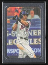 2007 Upper Deck Masterpieces #50 Carlos Beltran Blue Steel #/50