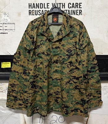 ORIGINAL USMC US MARINES MCCUU MARPAT WOODLAND BLUSENJACKE NEU!!!! GROSSE REG