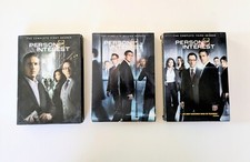 Person of Interest DVD Set Seasons 1,2, 3