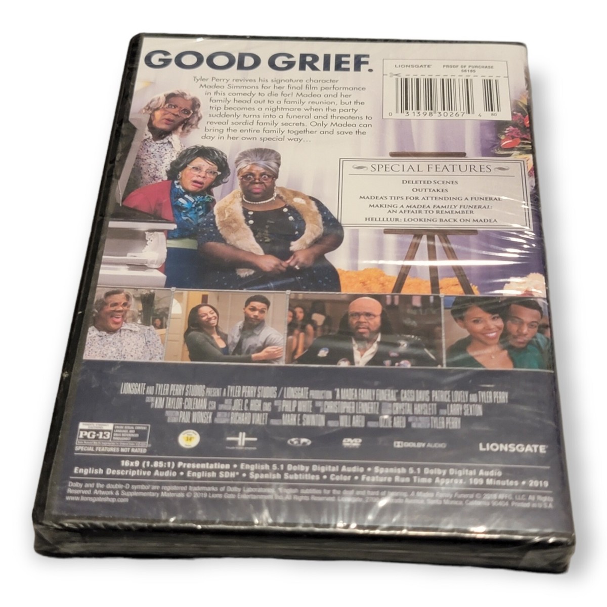 Tyler Perry's A Madea Family Funeral Includes DVD new sealed | eBay