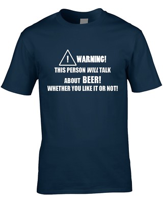 Bier Herren T-Shirt lustig Hobby Statement Geschenk Ale trinken Alkohol Kneipe 3XL 4XL 5XL