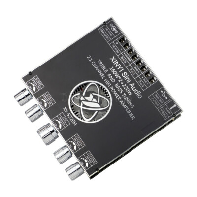 160W*2+220W TDA7498 Bluetooth 2.1 Channel HIFI Audio Power Amplifier Board