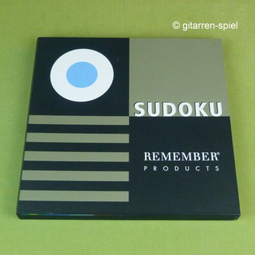 Remember® Sudoku Komplett 1A Top! grafisch & klassisch Denkspiel Klappbox ©2006 - Bild 1 von 8