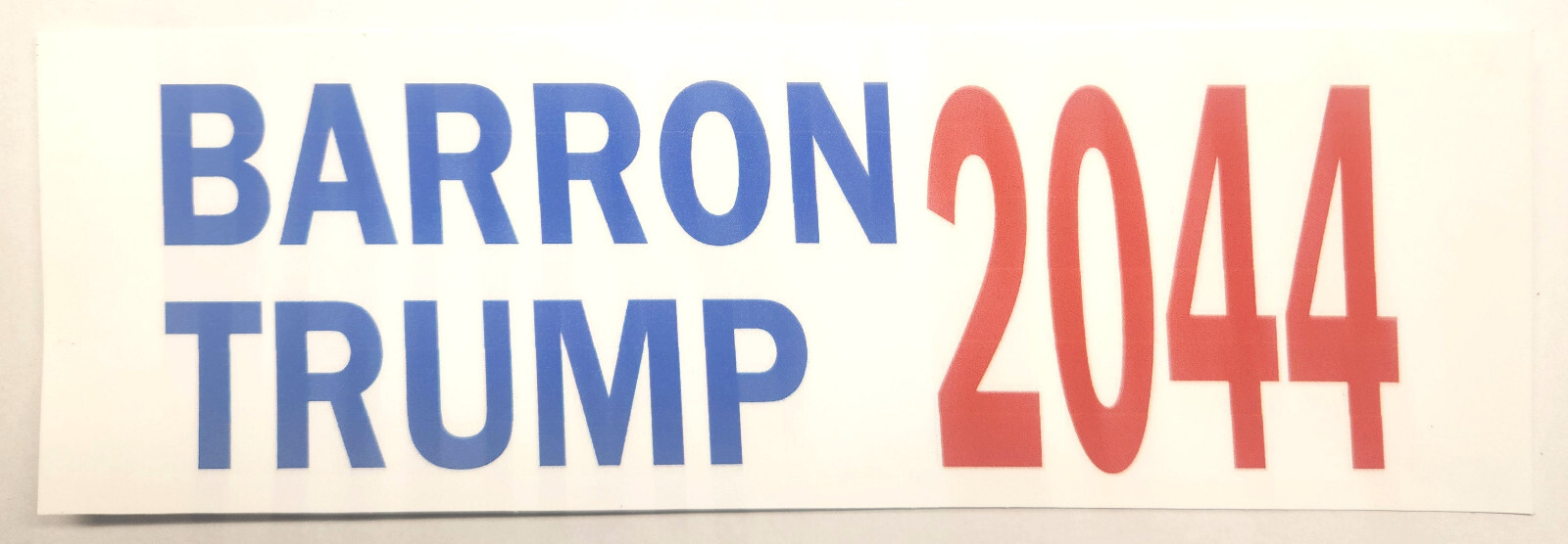 Barron Trump 2044 Bumper Sticker NEW | eBay