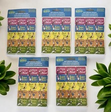 Lot of 5 Dr. Seuss Cat In The Hat Reading Encouragement Sticker 120 per package