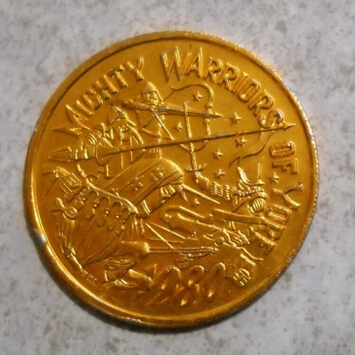 Mardi Gras collectors token New Orleans LA USA coin 1980 Krewe Of Hercules