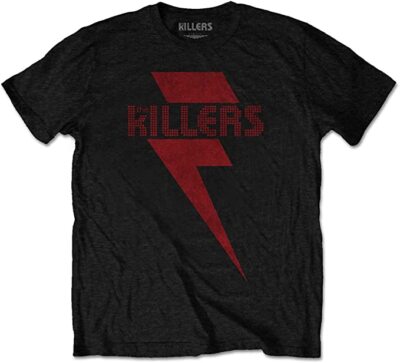 The Killers Red Bolt T-shirt - Officially Licensed - New - Band Tees