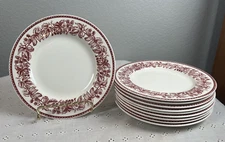 Wedgwood MAYFAIR William Sonoma Salad Lunch Plate Transferware Excellent 9"