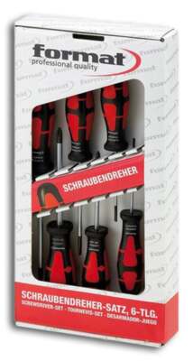 FORMAT Schraubendreher-Satz, Sechskantklinge  6354