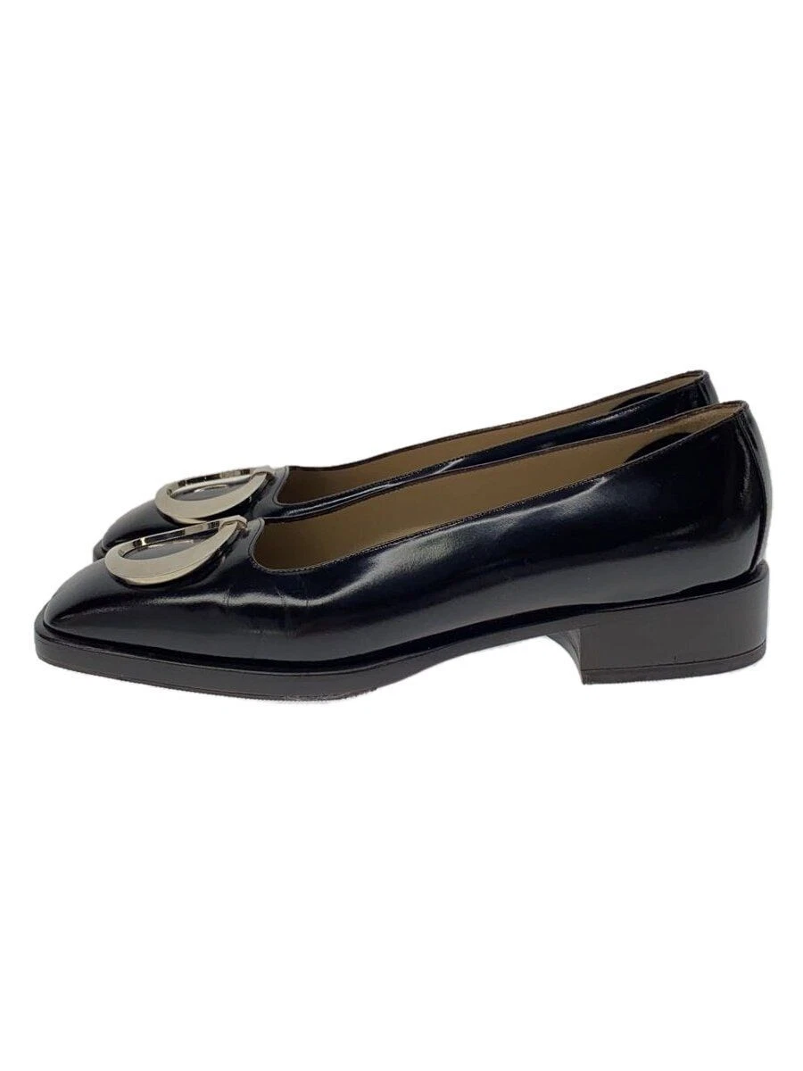 Escarpins plats ballet Christian Dior 38 marron émaillé occasion