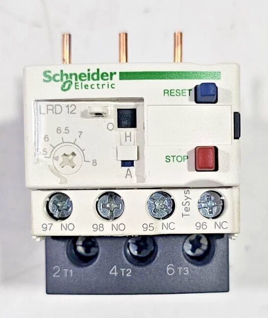 SCHNEIDER ELECTRIC LRD12 New - Surplus Motor Protection Overload Relay