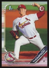 2019 BOWMAN DRAFT BD-104 ZACK THOMPSON 1ST PAPER BASE QTY AVAIL CARDINALS