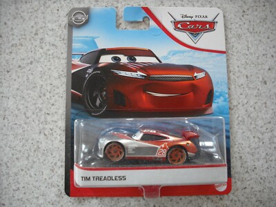 DIE CAST DISNEY PIXAR CARS MOVIE CAR 1:55 TIM TREADLESS