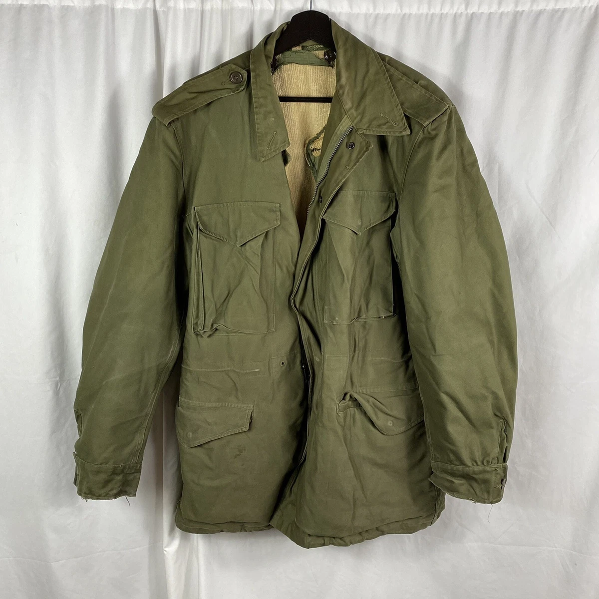 Vintage 1951 US Army M1951 Field Jacket 44th Infantry, 48% OFF