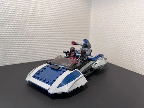 USED LEGO Star Wars Mandalorian Speeder (75022)No Box incomplete w. instructions