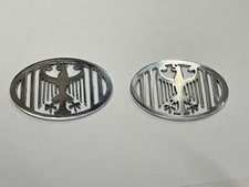 Billet Vw Bug Beetle Horn Grills Set Of 2 1954-1967 Eagle Design Polished Almn