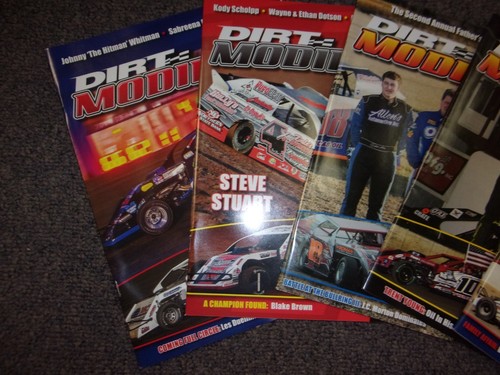 Dirt Modified Magazine 2017 Racing Mag Lot of 5 mags May Jun Aug Oct ...