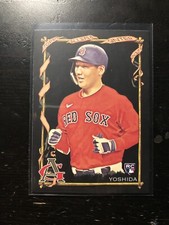 2023 Topps Allen & Ginter X Black Border #269 Masataka Yoshida Rookie Card PWE. rookie card picture