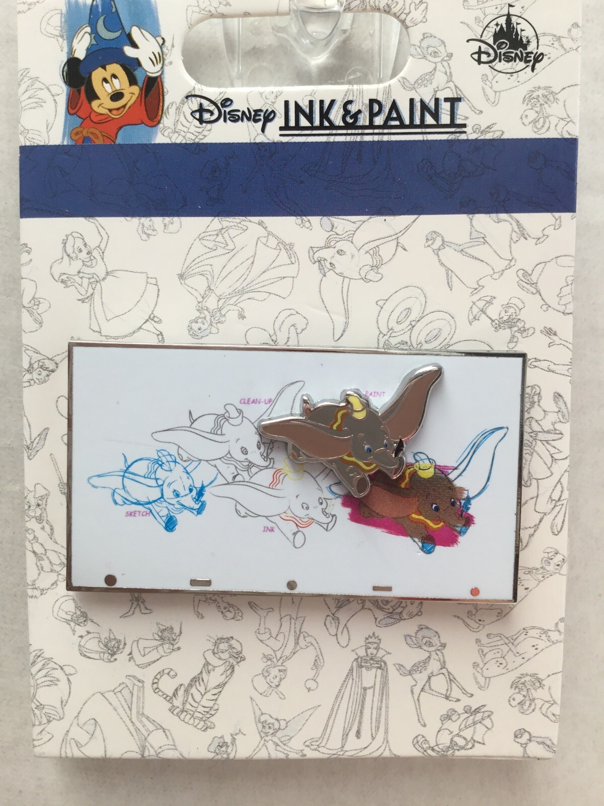Disney Ink & Paint ~ DUMBO ~ Collector’s Trading Pin  NEW ON CARD