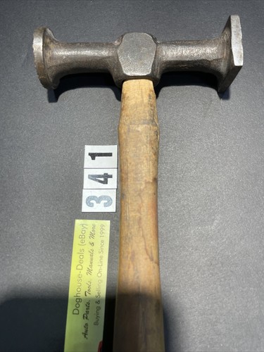 Ajax Wood Handle Auto Body Hammer 336, BTH162 Wood Handle, 12.25" X 4.375" (341) - Picture 9 of 14