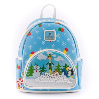 NEW** Loungefly Elf Buddy & Friends Mini Backpack And Wallet  display picture 2