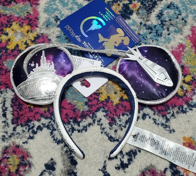 Disney Space Mountain Mickey Ears Space Mountain Minnie Ears,galaxy Ears Space,mickey Mouse  main image 3