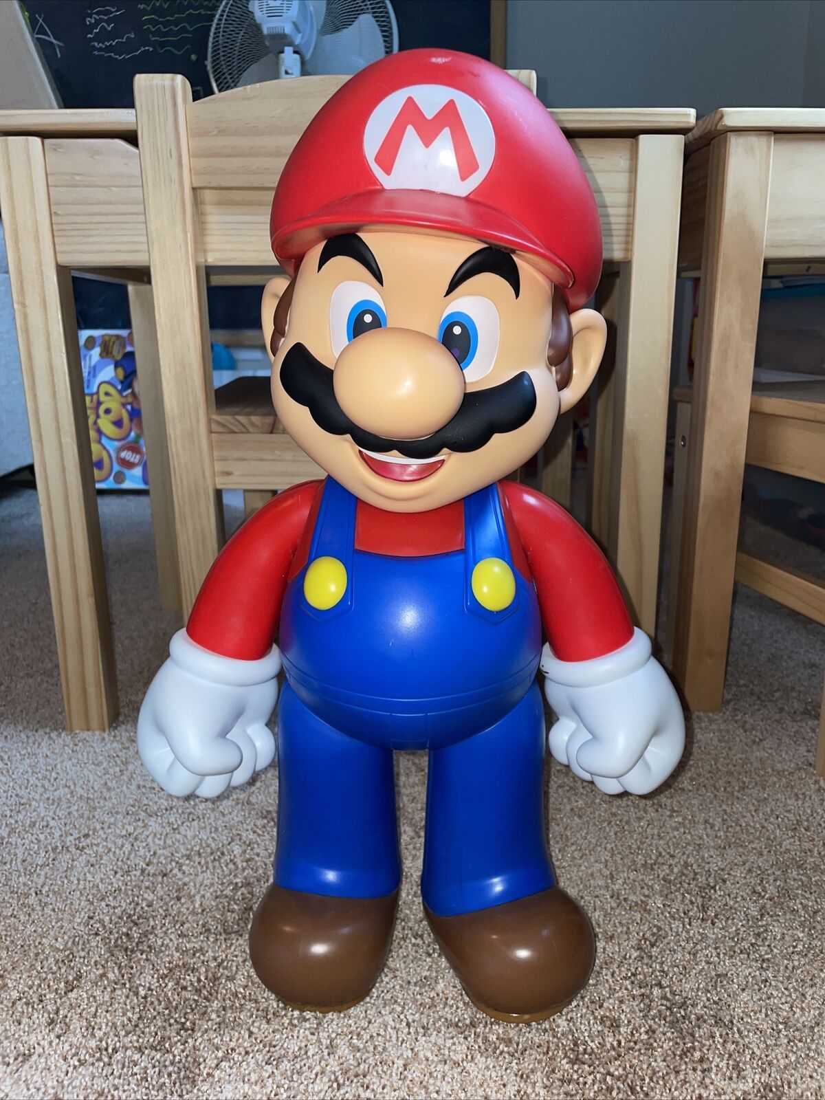 Jakks Pacific World Of Nintendo Super Mario 20" Posable Figure 2014 Giant Large