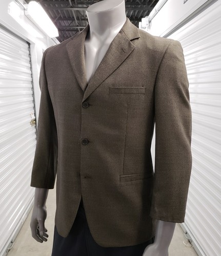 Button Wool Blazer Jacket 