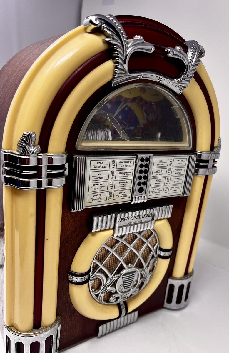Vintage Jukebox Spirit of St. Louis AM/FM RadIo CASSETTE Vintage Jukebox Spirit of St. Louis AM/FM RadIo CASSETTE