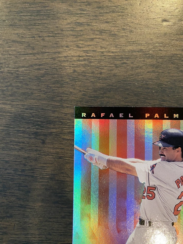 1995 Leaf Limited Prism Foil Baltimore Orioles Baseball Card #86 Rafael Palmeiro - Image 2 of 4
