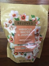 Bath Salts, Hisbiscus Water  Jasmine with essential oils