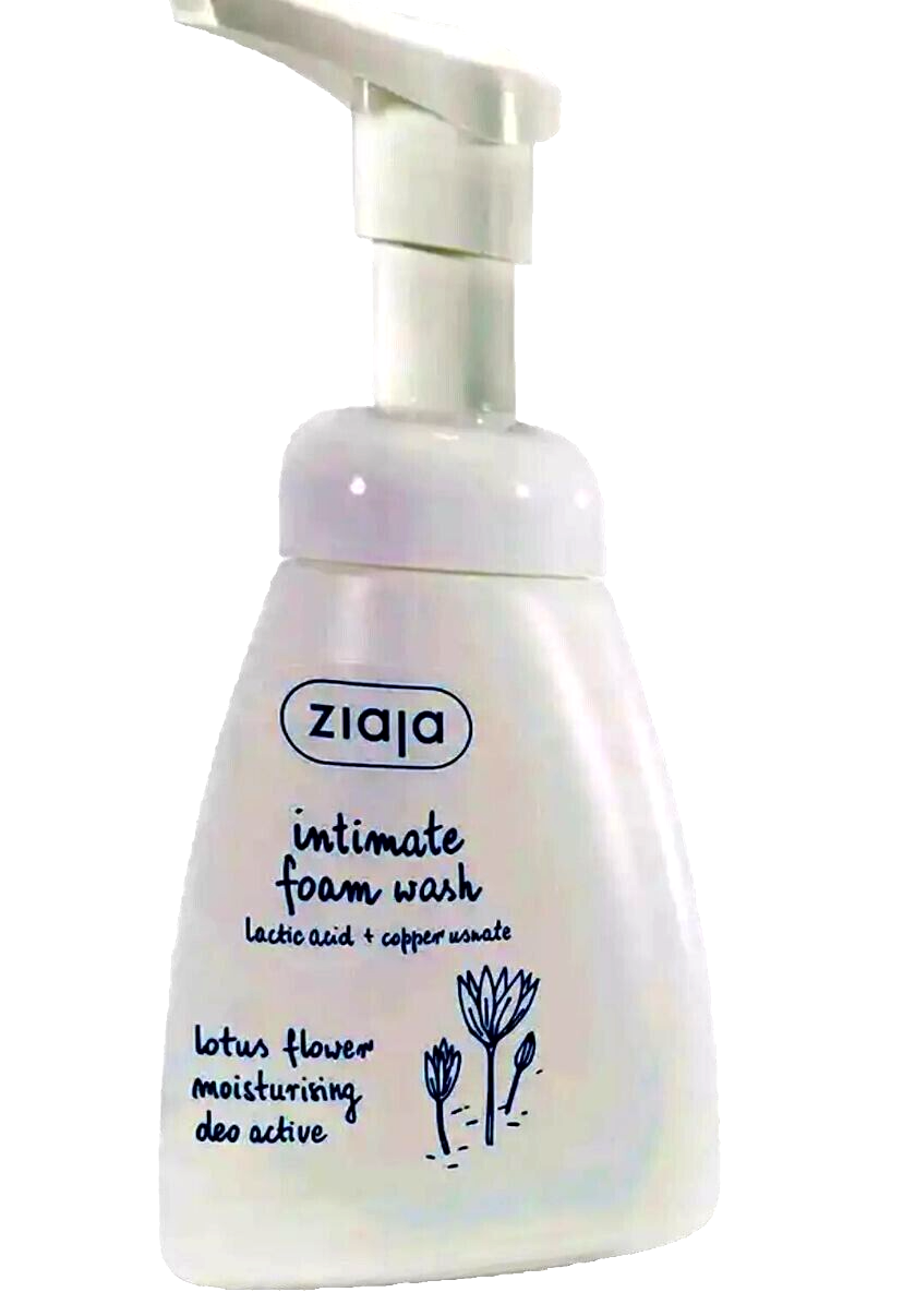 Ziaja Intima, foam for intimate hygiene, lotus flower, 250 ml - Image 2