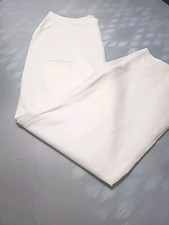 Lauren Ralph Lauren Wide-Leg Linen Pants Flat Front Lined Size 16