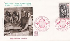 FRANCE 1973 FDC CROIX ROUGE YT 1780