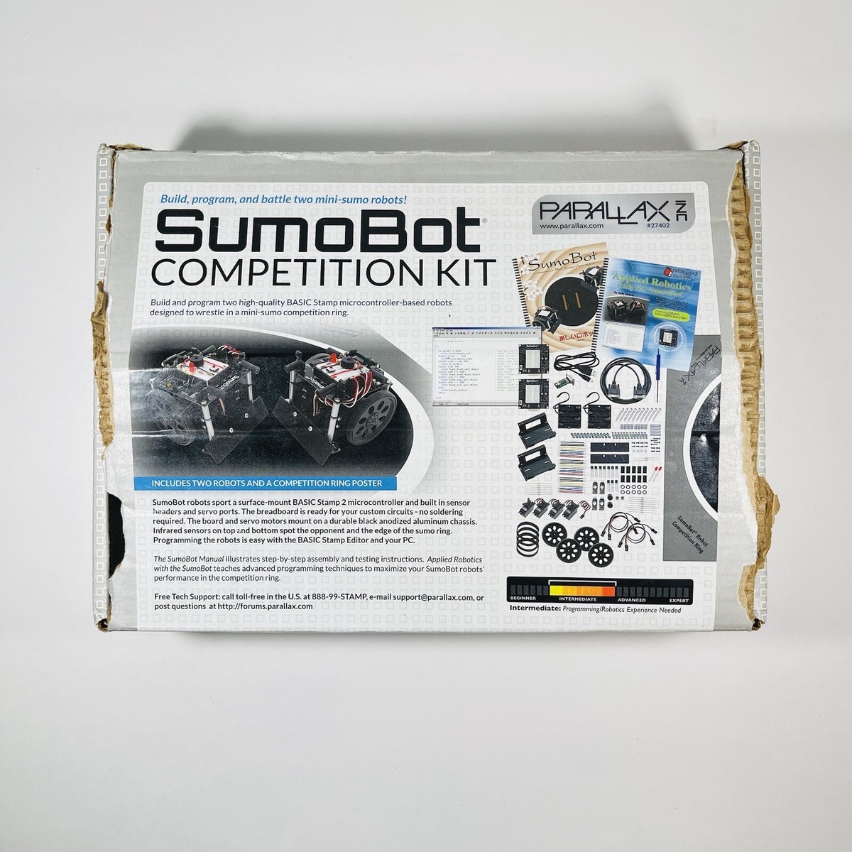 PARALLAX INC 27402 SumoBot Robot Competition Kit | eBay
